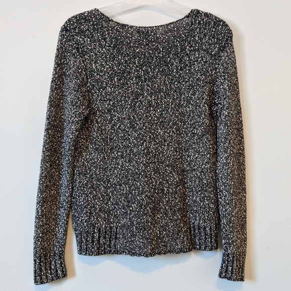 EILEEN FISHER Thick Knit Cotton Sweater - Picture 3 of 12